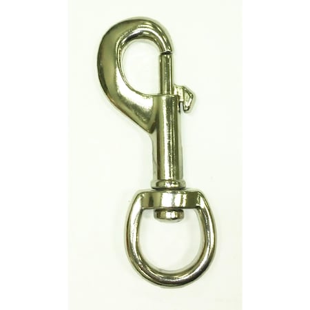 Baron Baron 5/8 in. D X 3-1/2 in. L Nickel-Plated Steel Bolt Snap 10 lb 225-5/8